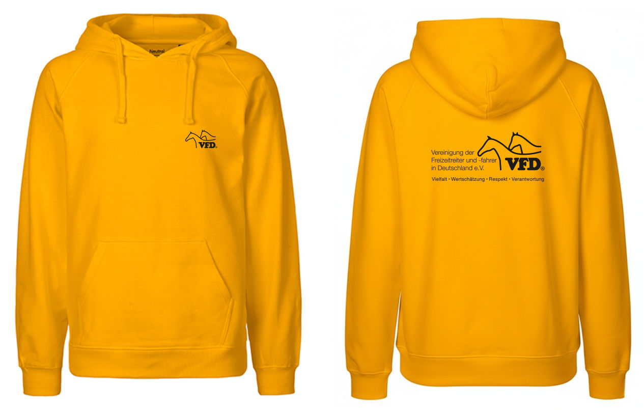 VFD Shop Men Hoody bedruckt mit Logo 63101NE