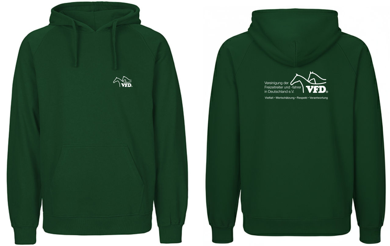 VFD Shop Men Hoody bedruckt mit Logo 63101NE