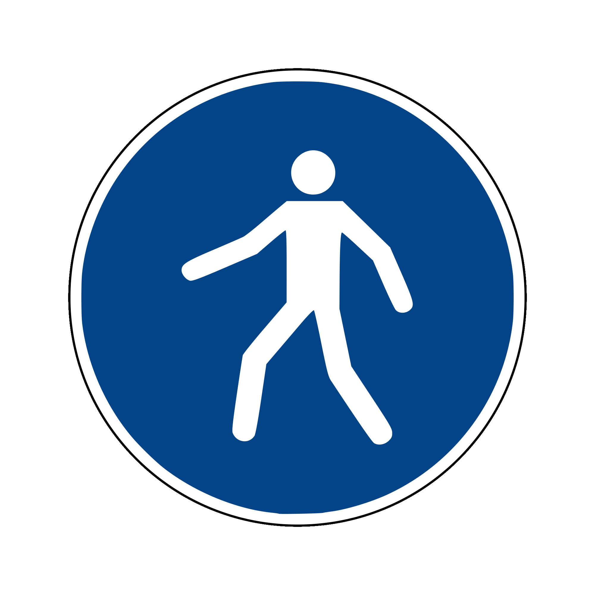 Gebotszeichen nach DIN EN ISO 7010