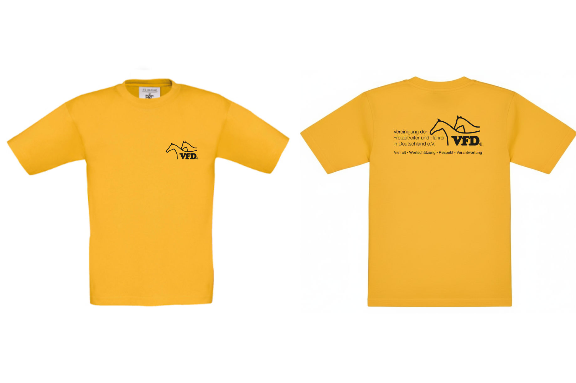 VFD Shop Kinder T-Shirt  bedruckt mit Logo S140K