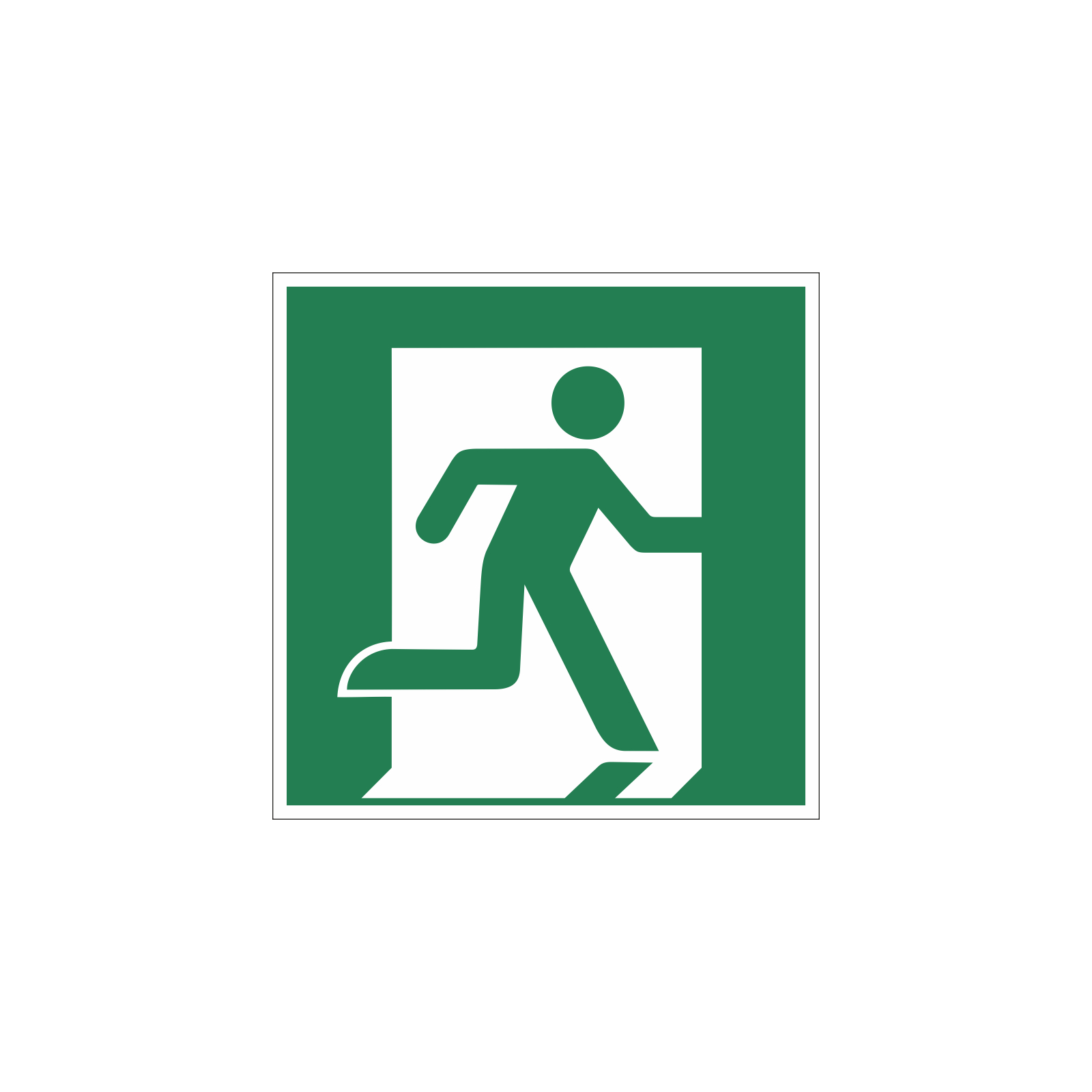 Flucht- & Rettungszeichen-Aufkleber nach DIN EN ISO 7010