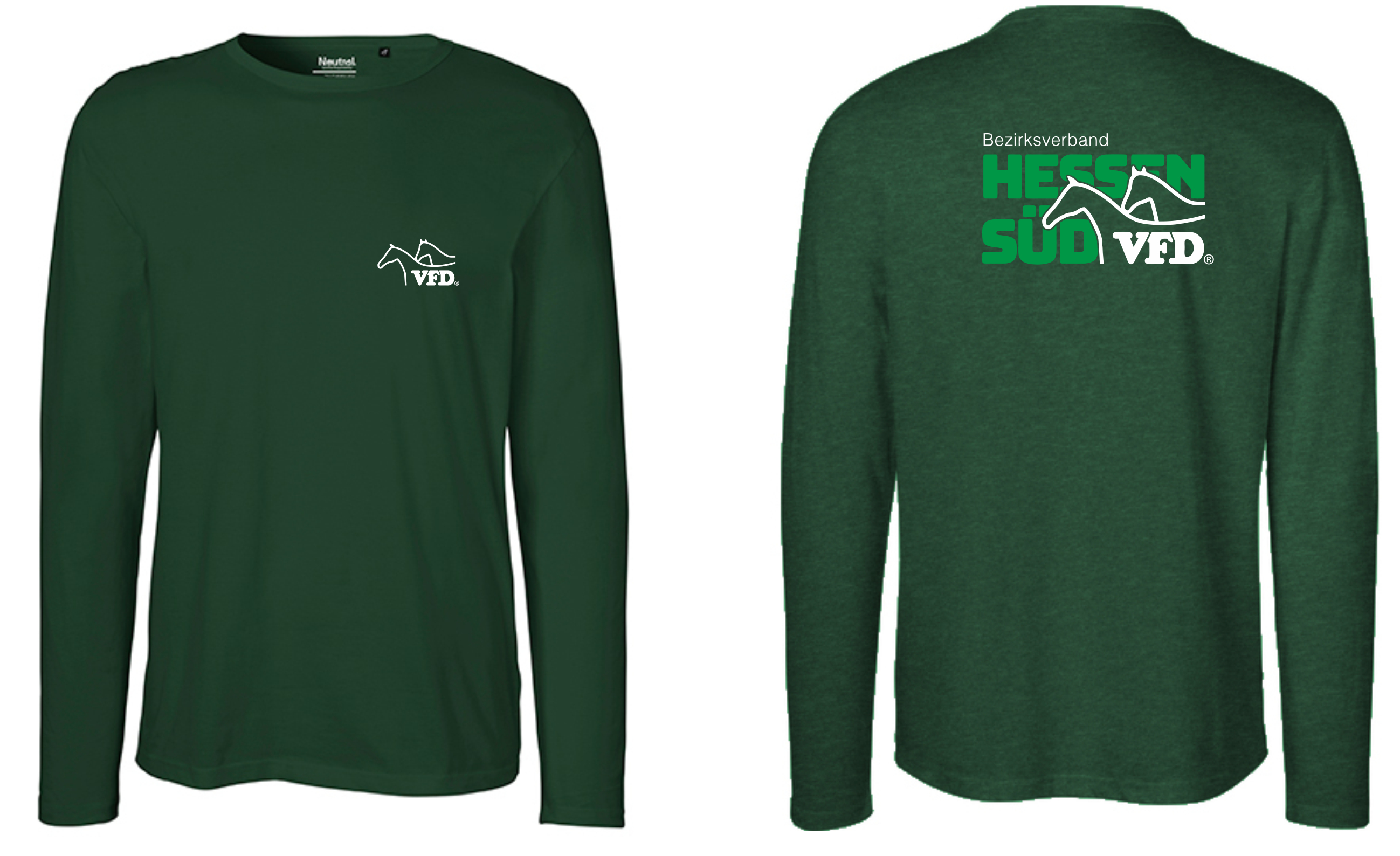 VFD e.V. BV Hessen Süd Men Long Sleeve T-Shirt bedruckt mit Logo 61050NE