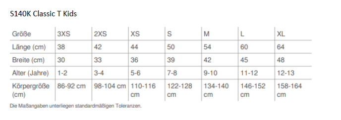VFD e.V. LV BB Shop Kinder T-Shirt Kids Shirt bedruckt auf Brust + Rücken BCTK300