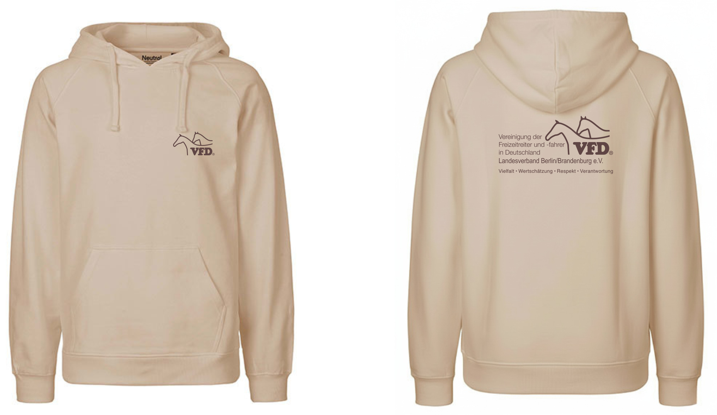VFD e.V. BB Shop Men Hoody bedruckt mit Logo 63101NE