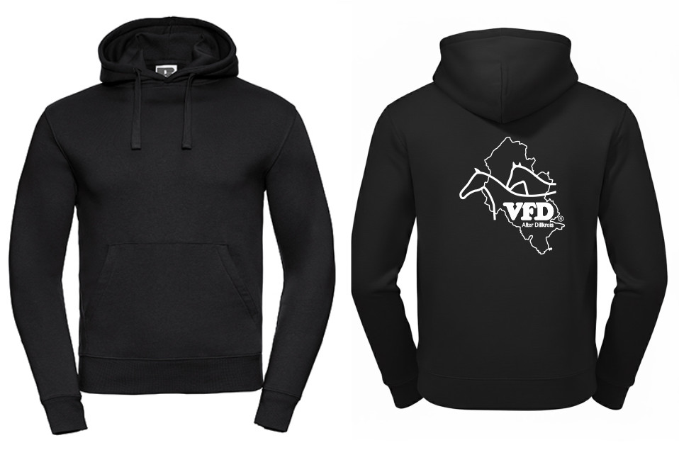 VFD Alter Dillkreis - Herren Men Hoody bedruckt mit einer Variante vom Logo Z265