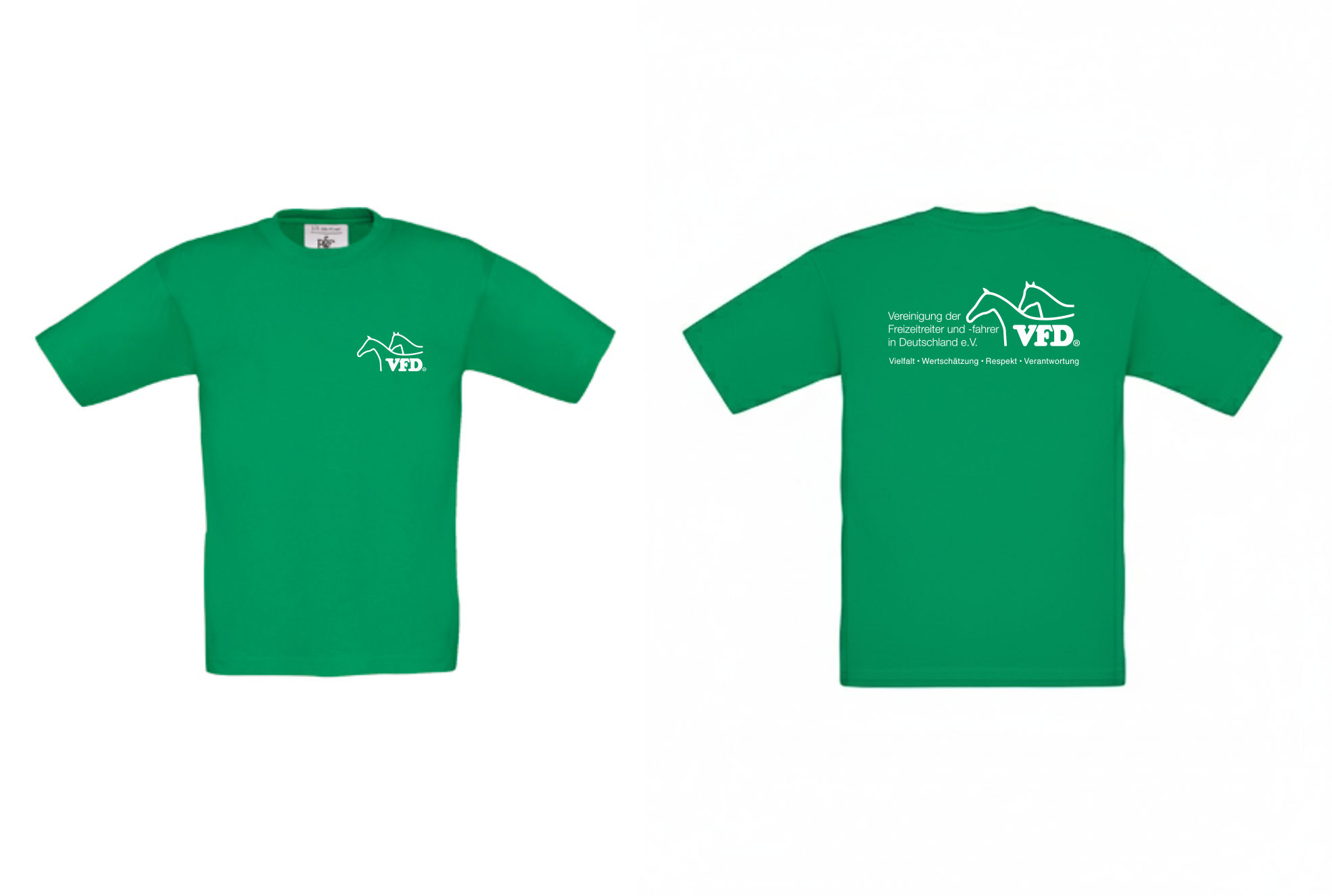 VFD Shop Kinder T-Shirt  bedruckt mit Logo S140K