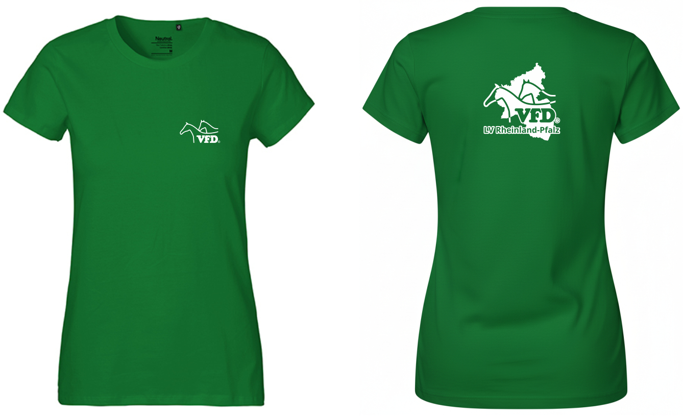VFD e.V. LV RLP Shop Women T-Shirt bedruckt mit Logo 80001NE