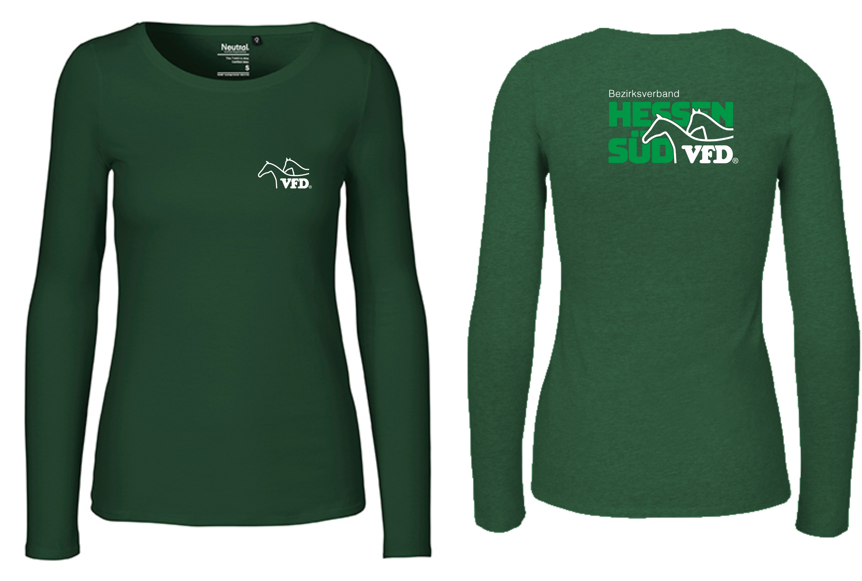 VFD e.V. BV Hessen Süd Women Long Sleeve T-Shirt bedruckt mit Logo 81050NE
