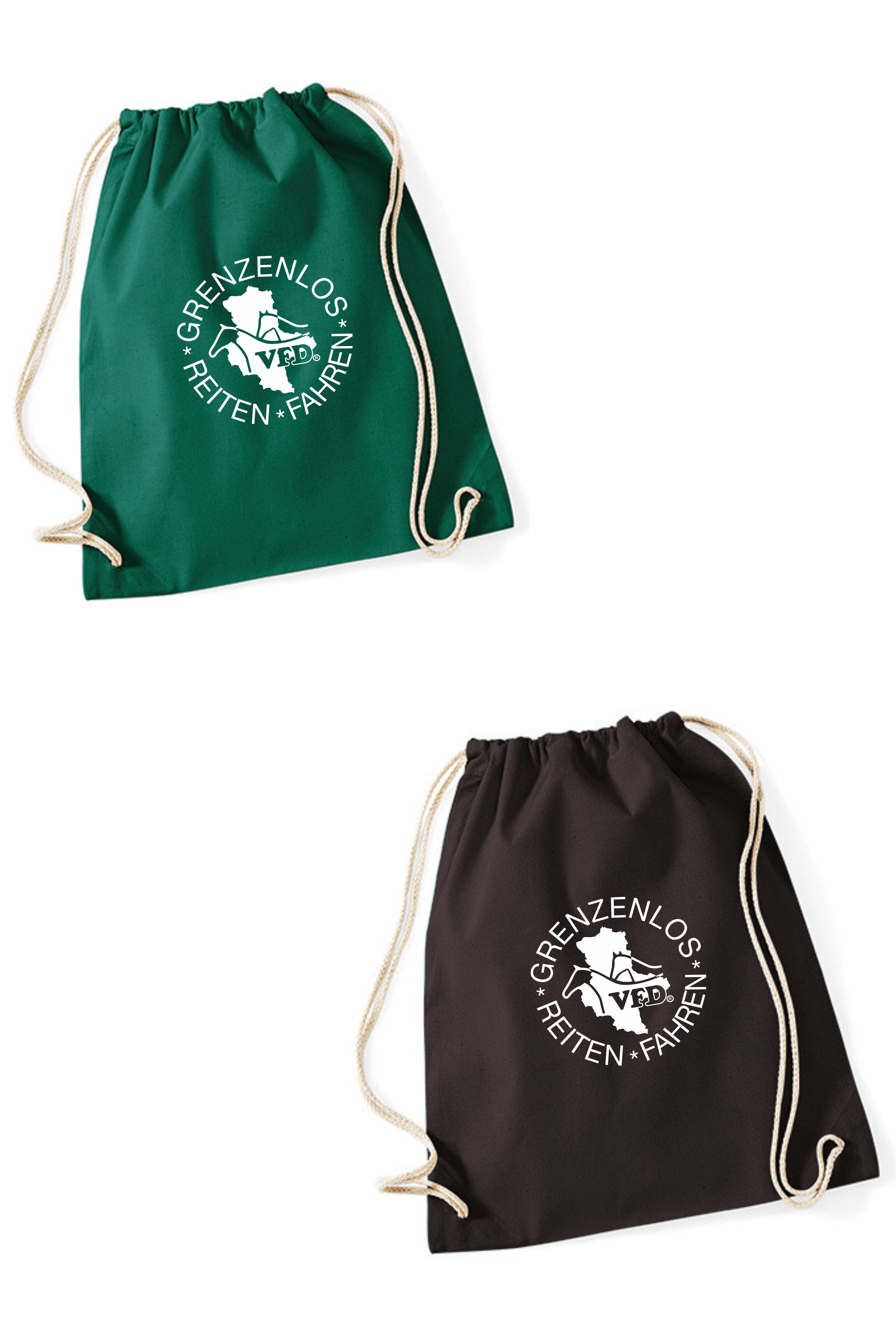 VFD e.V. Sachsen-Anhalt Rucksackbeutel bedruckt mit Logo 110WM