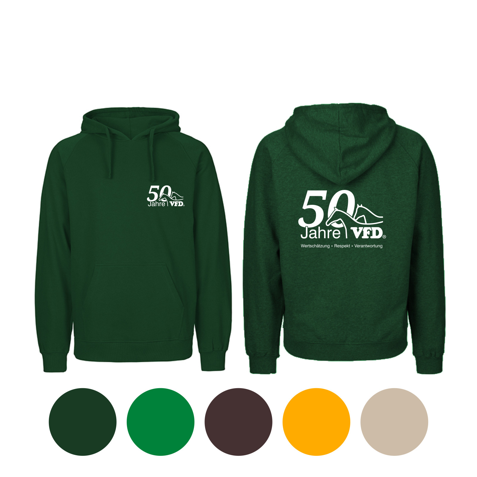 50 Jahre VFD e.V. Men Hoody 63101NE, bedruckt