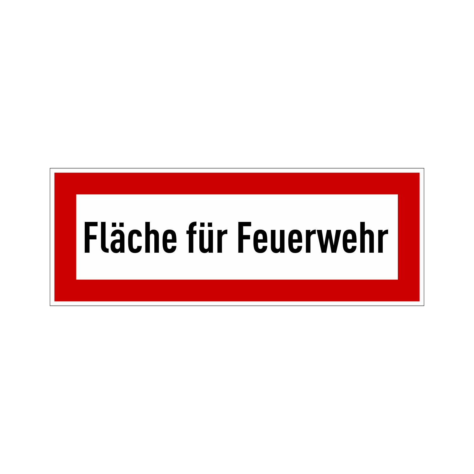 Hinweisaufkleber für Feuerwehr nach DIN 4066