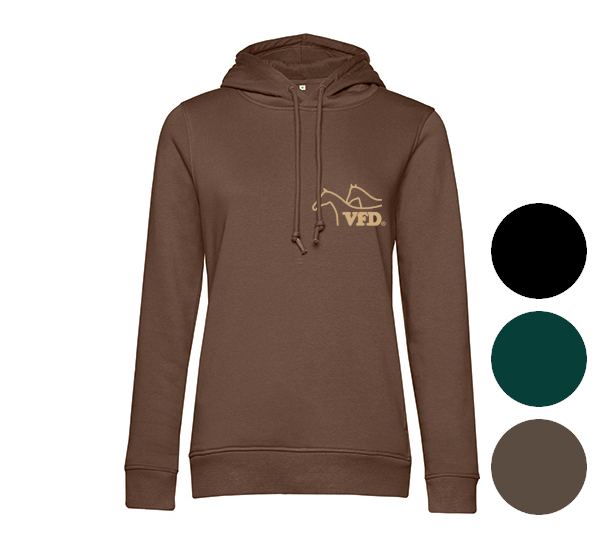 VFD Women BC Kaputzen-Sweatshirt BCWW34B, bedruckt