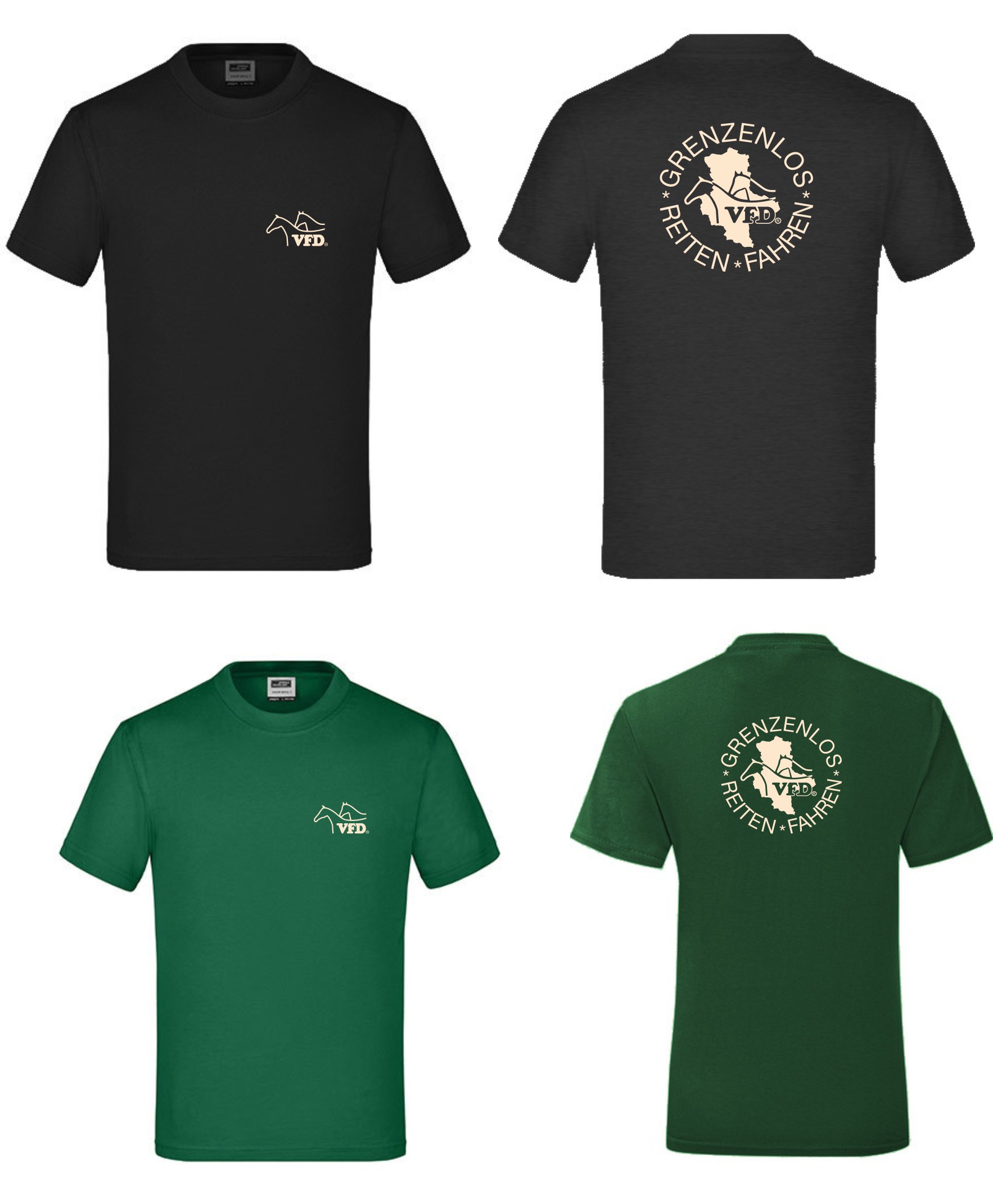 VFD Sachsen-Anhalt e.V. Kids T-Shirt bedruckt mit Logo 019JN