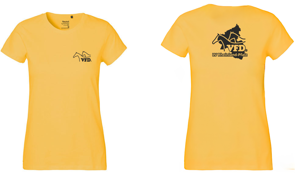 VFD e.V. LV RLP Shop Women T-Shirt bedruckt mit Logo 80001NE