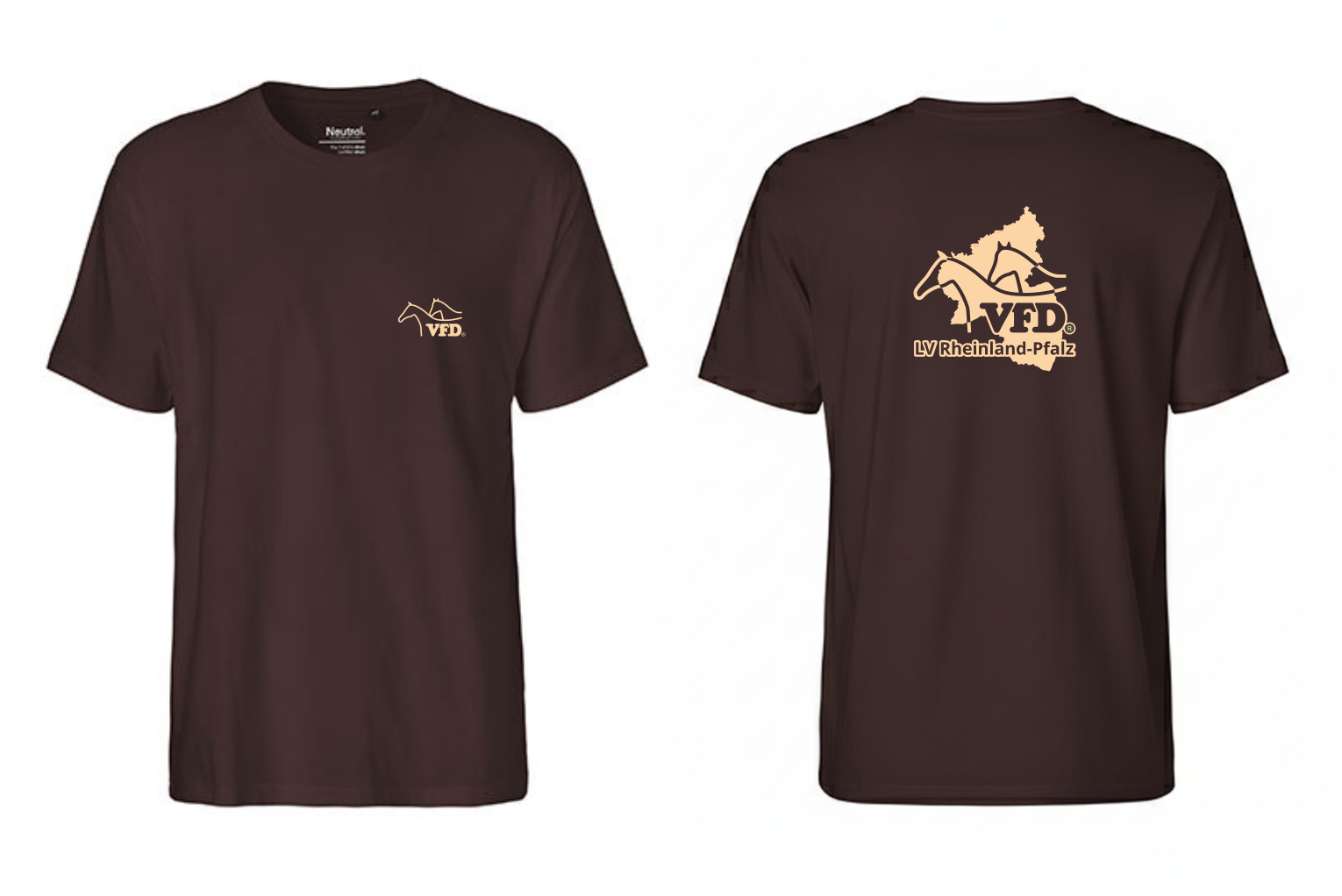 VFD e.V RLP Shop Men T-Shirt bedruckt mit Logo 60001NE
