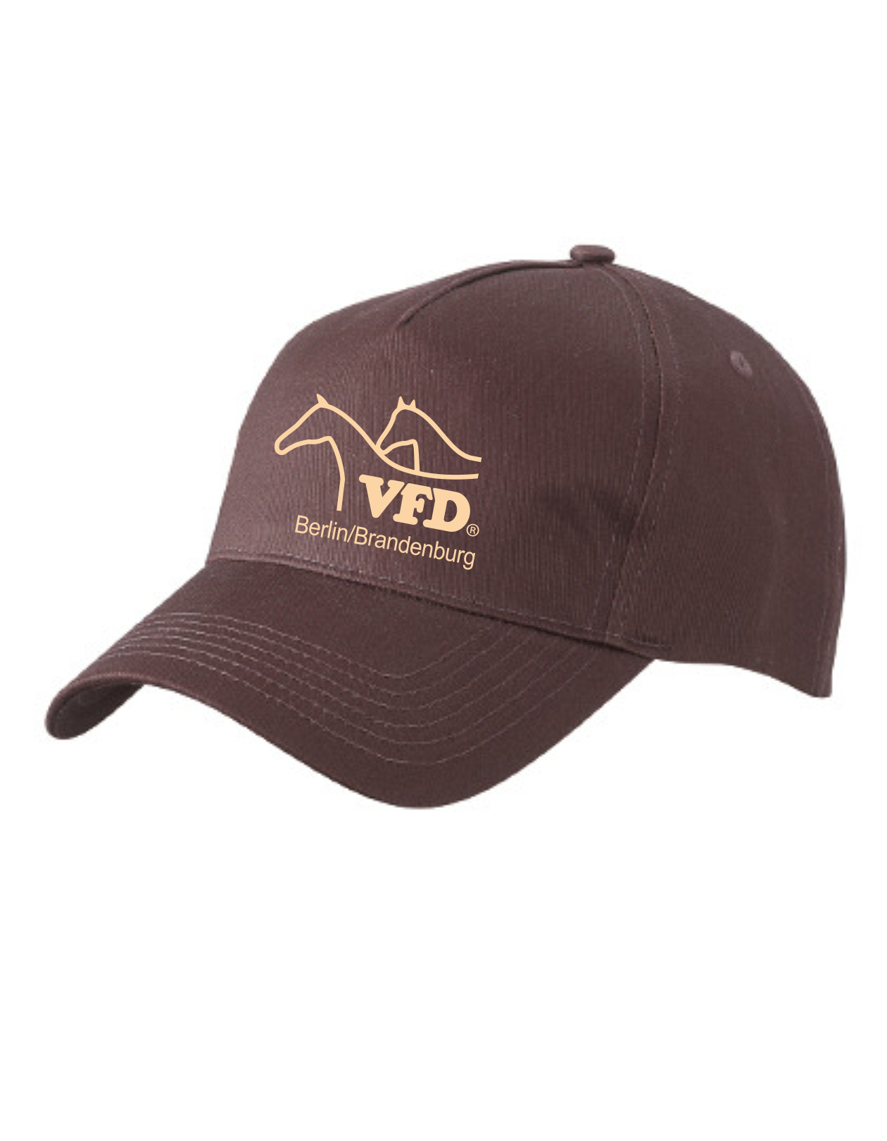 VFD e.V. LV BB Shop Basecap in 2Farben bestickt mit Logo 6117MB