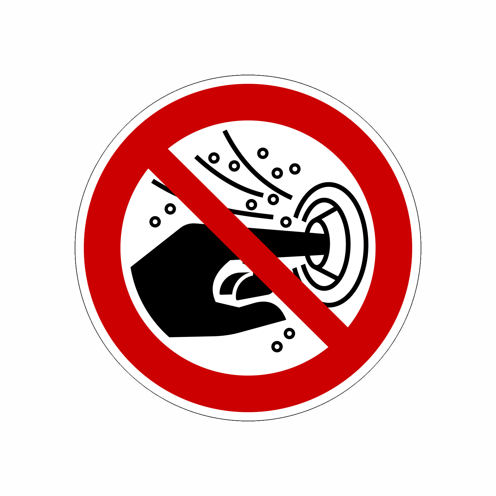Gebotszeichen nach DIN EN ISO 7010