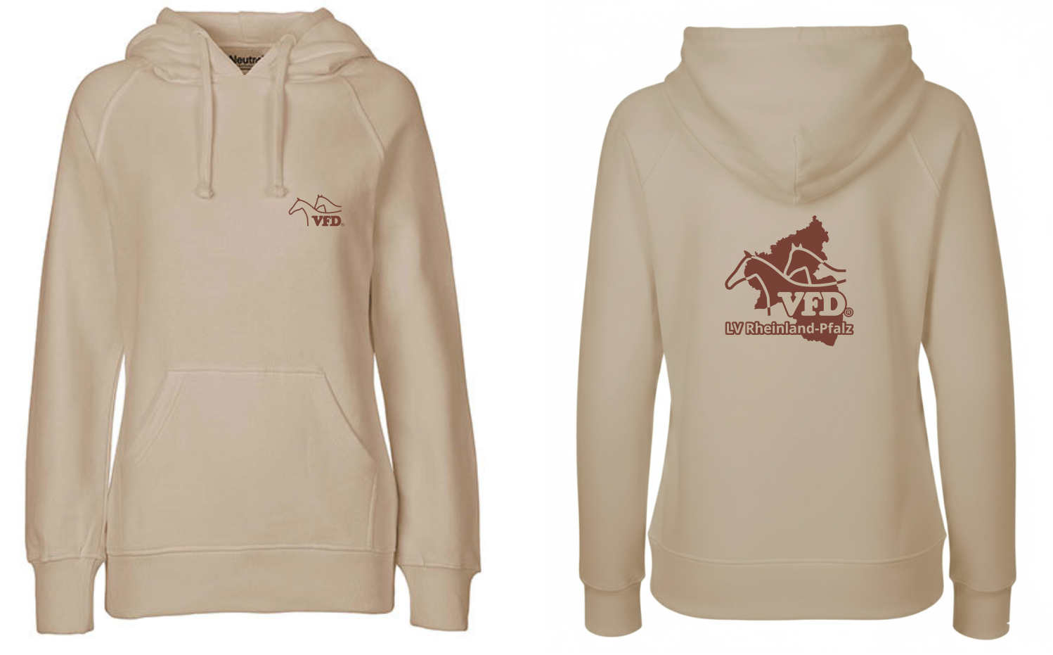 VFD e.V. RLP Shop Women Hoody bedruckt mit Logo 83101NE