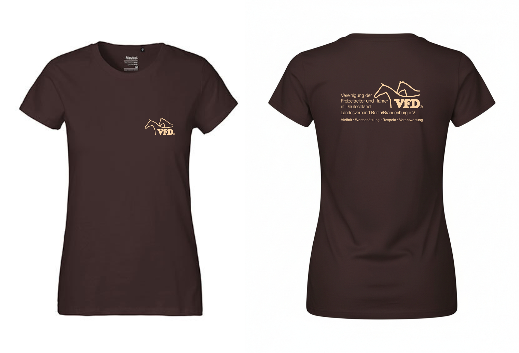 VFD e.V. LV BB Shop Women T-Shirt bedruckt mit Logo 80001NE