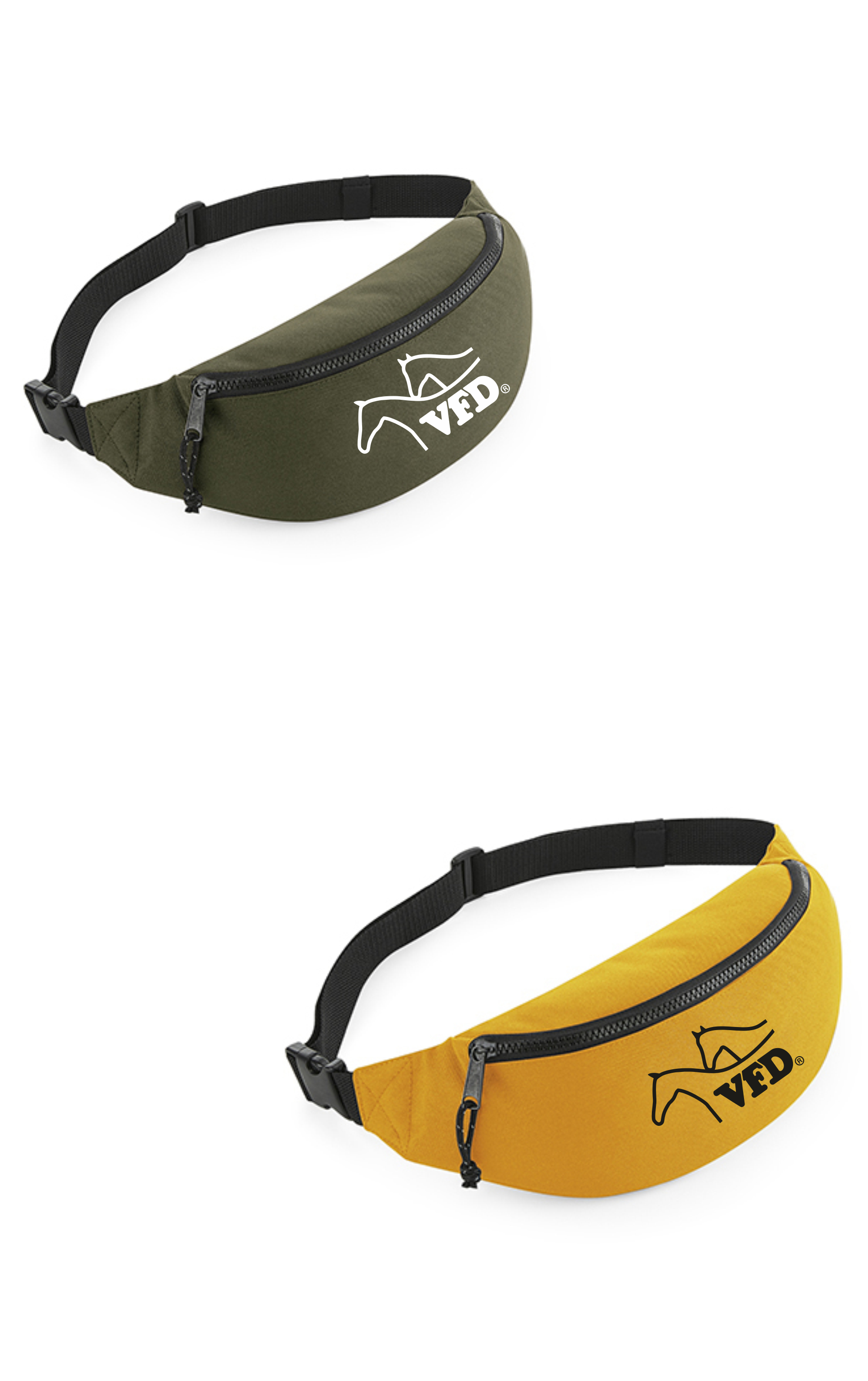 VFD Shop Bauchtaschen bestickt mit Logo 282BG