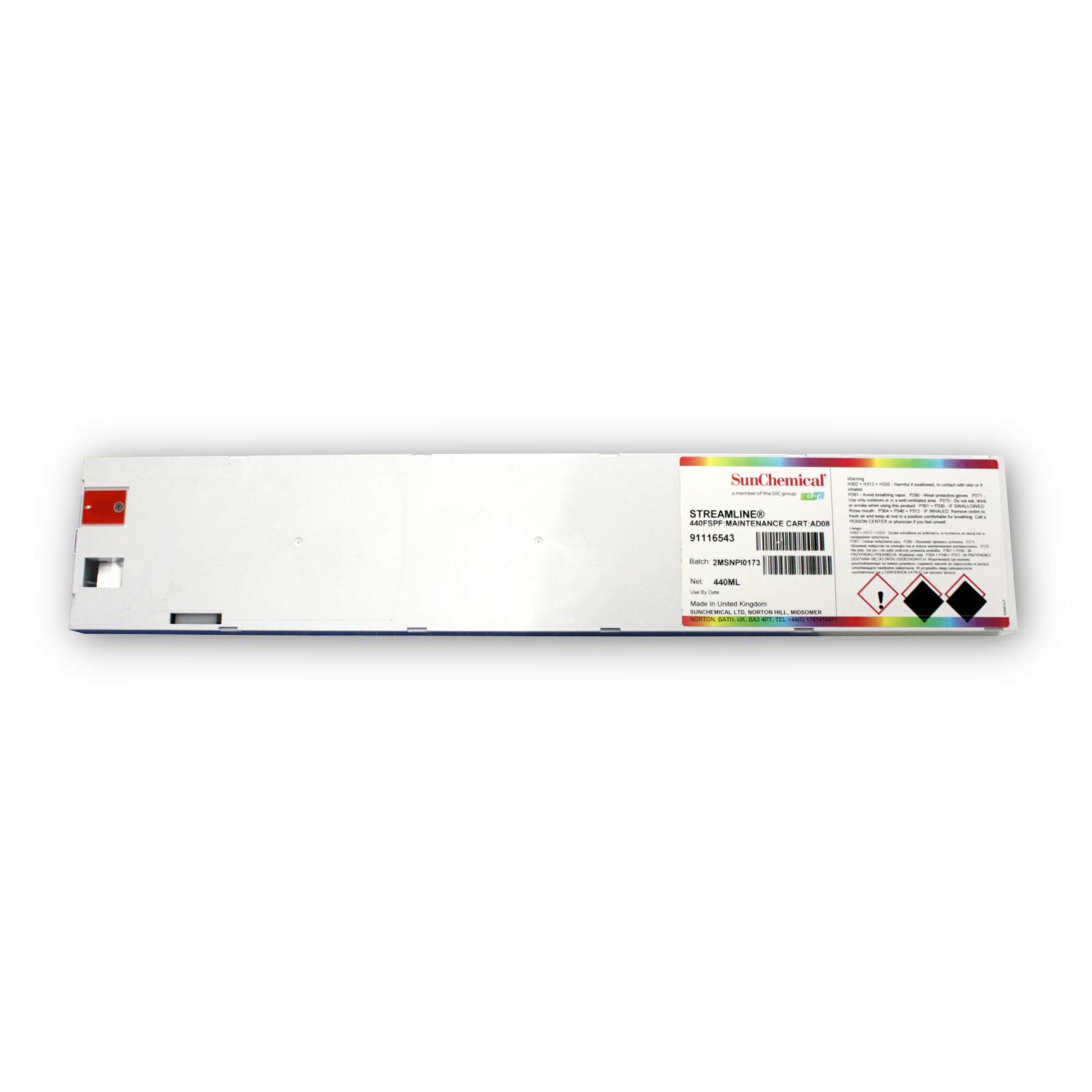 Maintenance ROLAND Reiniger ESL Sun Chemical STREAMLINE 440ml Maintenance-Kartuschen