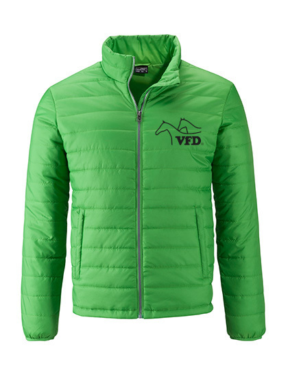 VFD Men Padded Jacket, bestickt mit VFD-Logo