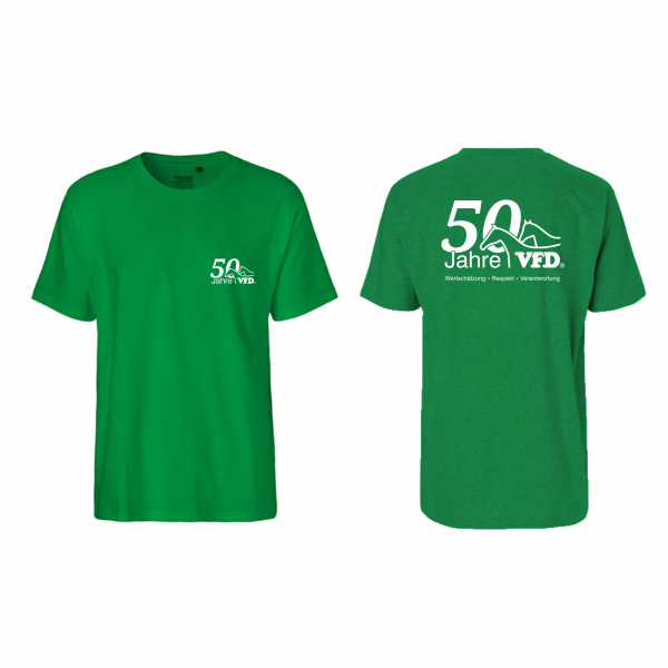 50 Jahre VFD e.V. Men T-Shirt 60001NE, bedruckt