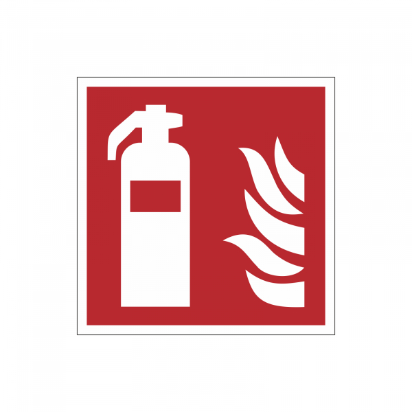 Brandschutzzeichen-Aufkleber nach DIN EN ISO 7010