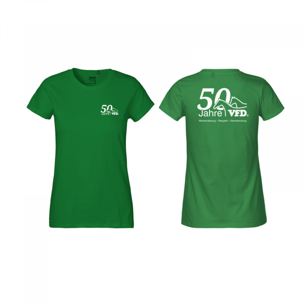 50 Jahre VFD e.V. Women T-Shirt 80001NE, bedruckt